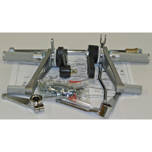 Tarozzi Honda CX500 E Commandes reculées Knurled Pliable