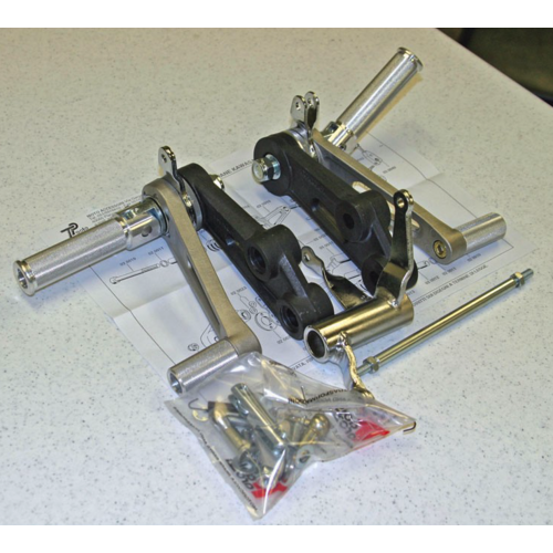 Tarozzi Kawasaki Z Commandes reculées Knurled Pliable