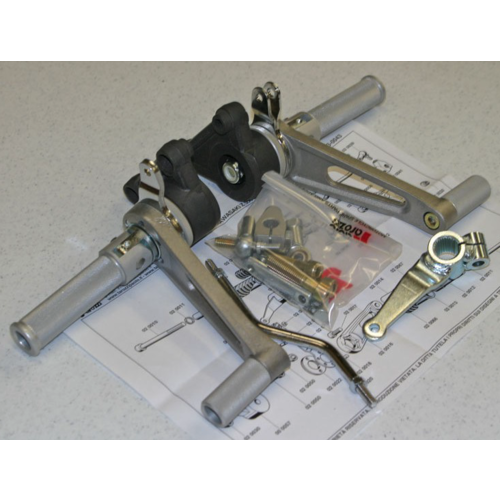 Tarozzi Kawasaki Z Commandes reculées Knurled Pliable