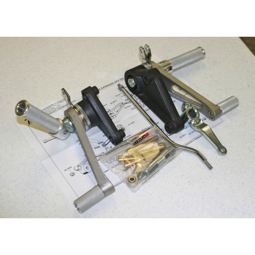 Tarozzi Kawasaki GPZ Rearset Knurled Foldable
