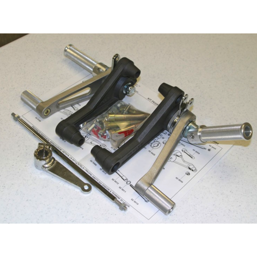 Tarozzi Suzuki GSX Rearset Knurled Foldable