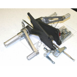 Suzuki GSX Fußrastenanlage Knurled Faltbar