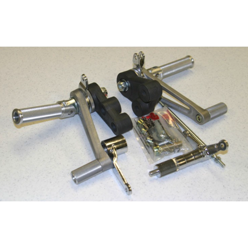 Tarozzi Suzuki GS Rearset Knurled Foldable