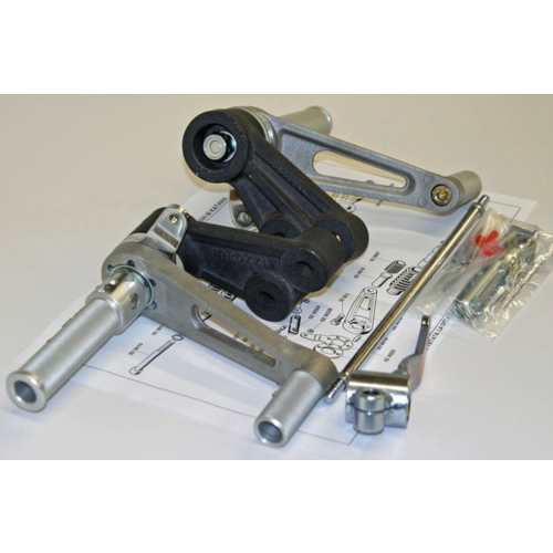 Tarozzi Suzuki GS Rearset Knurled Foldable