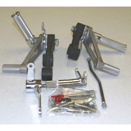 Tarozzi Suzuki GS Commandes reculées Knurled Pliable