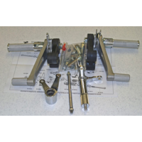 Suzuki GS Commandes reculées Knurled Pliable