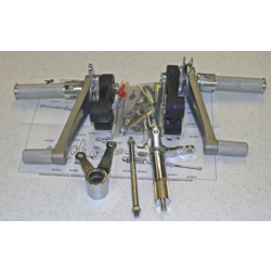 Suzuki GS Rearset Knurled Foldable