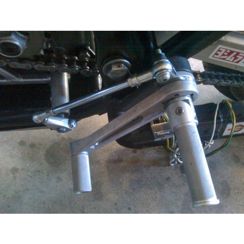 Tarozzi Suzuki GS Commandes reculées Knurled Pliable