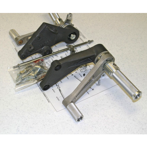 Tarozzi Yamaha Rearset Knurled Foldable