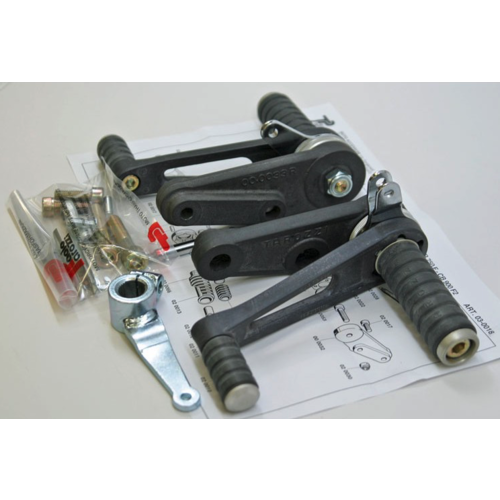 Tarozzi Honda CB Remschakelset Zwart Fixed