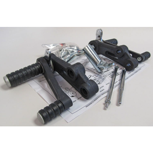 Tarozzi Kawasaki Z Rearset Black Fixed