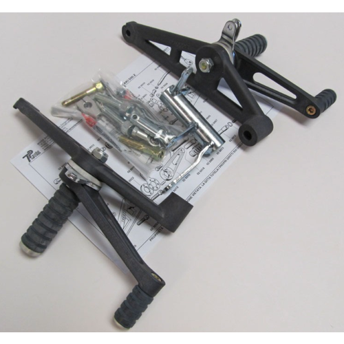 Tarozzi Kawasaki Z Rearset Black Fixed