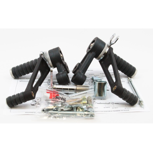 Tarozzi Suzuki GS Rearset Black Fixed
