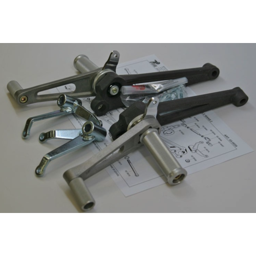 Tarozzi Moto Guzzi Rearset Knurled Fixed