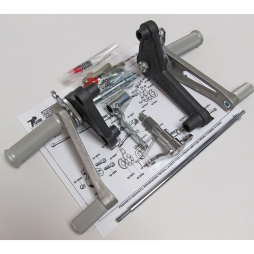 Tarozzi Honda VF Commandes reculées Knurled Fixé