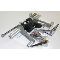 Honda CX500 E Fußrastenanlage Knurled Fest