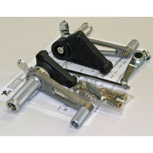 Tarozzi Kawasaki GPZ Fußrastenanlage Knurled Fest