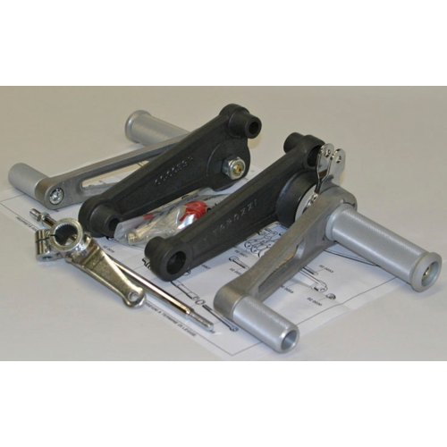 Tarozzi Kawasaki GPZ Commandes reculées Knurled Fixé