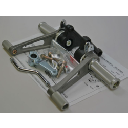 Kawasaki GPZ Fußrastenanlage Knurled Fest