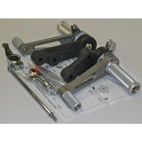 Tarozzi Suzuki GSX Commandes reculées Knurled Fixé