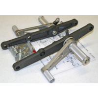 Ducati 900 S2-1000 replica II Commandes reculées Knurled Fixé