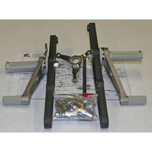 Tarozzi Ducati 900 S2-1000 replica II Rearset Knurled Fixed