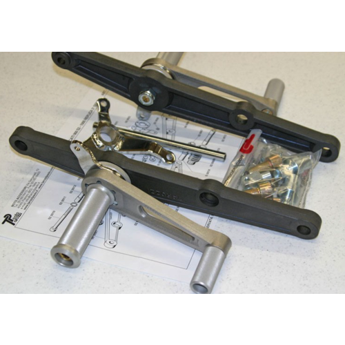 Tarozzi Ducati 900 S2-1000 replica II Rearset Knurled Fixed