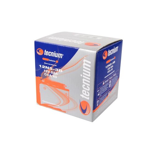 Tecnium 12N5.5-3B Bleibatterie mit Säurepack