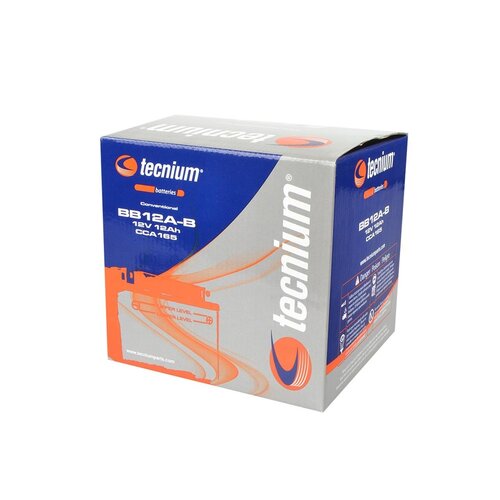 Tecnium BB12A-B Batterie Plomb avec pack acide