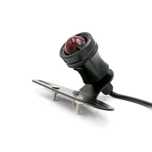 Vintage Cafe Tail Light with plate holder