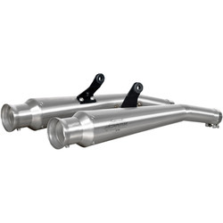 Set de silencieux trompette (2) Inox - Homologué BMW R100