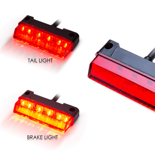 LED Universal Taillight for Fenders (E-marked)
