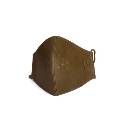 Trip Machine Leather Face Mask