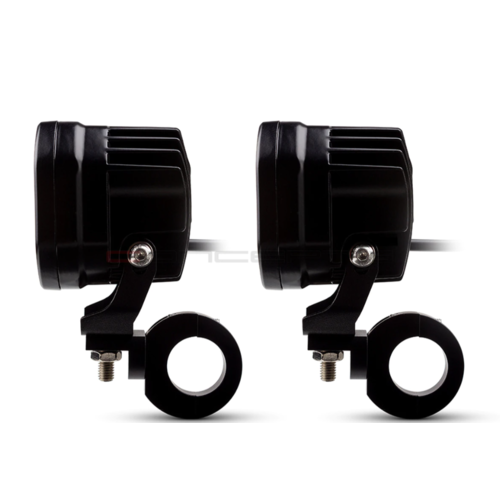 LED-Scheinwerfer + Verkabelung + Steuerklemmen