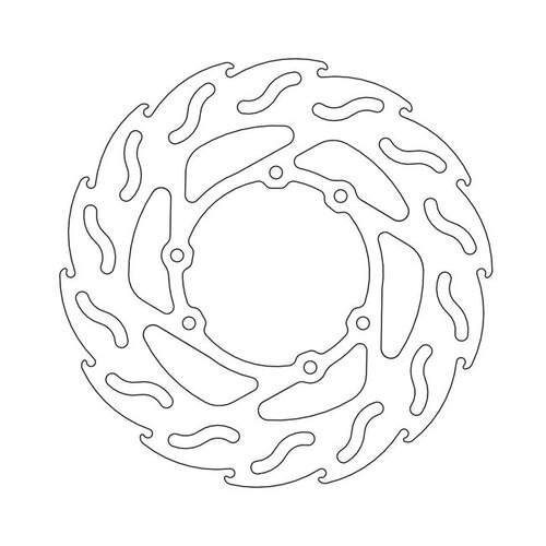 Moto-Master Achter Remschijf Flame Yamaha XT (Z) 600/660 87-03