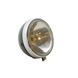 Phare Zundapp Round 17cm Noir / Chrome