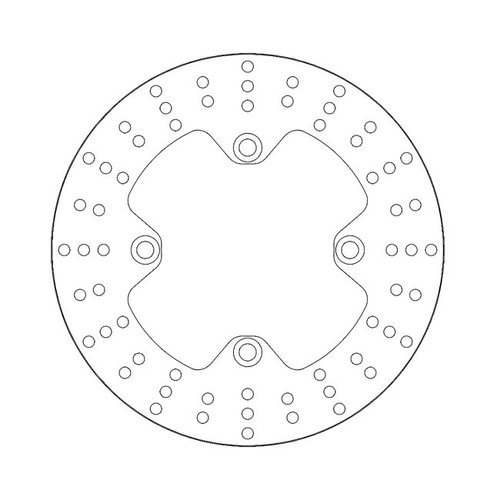 Moto-Master Bremsscheibe hinten Halo Honda CB, XLV, XRV 88-12