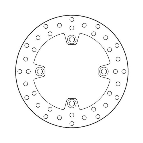 Moto-Master Disque de frein arrière Halo Honda / Triumph CB (R), NX, RTV, VTR, Speed, Daytona, Triple 82-current