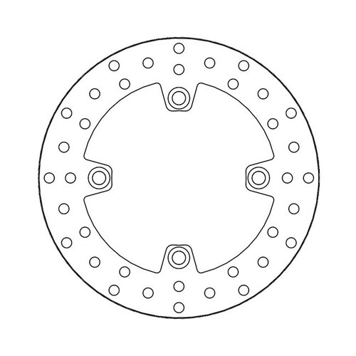 Moto-Master Hinterradbremsscheibe Halo Honda / Triumph CB (R), NX, RTV, Videorecorder, Geschwindigkeit, Daytona, Triple 82-Strom