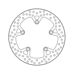 Bremsscheibe hinten Halo Honda CB 1100 10-16