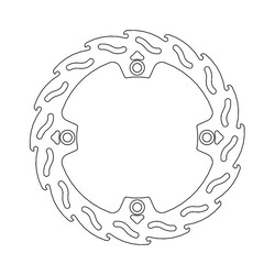 Front Brake Disc Flame Honda XLV 650/700 Transalp 97-12
