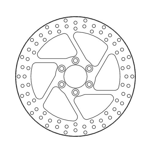 Moto-Master Remschijf Voorzijde Halo Suzuki Intruder 600/800/1400 87-current