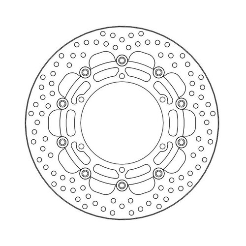 Moto-Master Vordere Bremsscheibe Halo Floating Yamaha MT-01 07-11