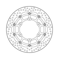 Disque de frein avant Halo Floating KTM SMC R 690 14-current