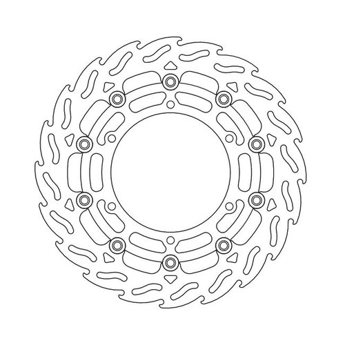 Moto-Master Disque de frein avant Flame Floating Yamaha XJ / XT / XV / YZF / XVS / XVZ / FJR / BT / TDM / SCR / FZS / XJR 96-current
