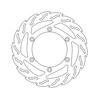 Front Brake Disc Flame Triumph Bonneville/America/Scrambler 01-current