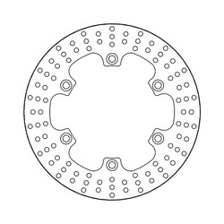 Voorremschijf Halo Honda XLV 600 Transalp 87-96