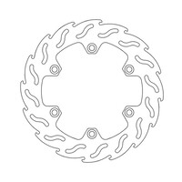 Vordere Bremsscheibe Flame Honda XLV 600 87-96