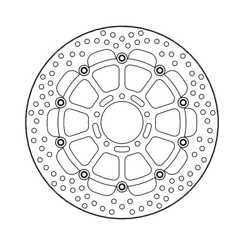 Moto-Master Front Brake Disc Halo Floating Ducati Scrambler 800 15-current