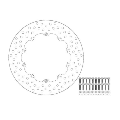 Moto-Master Front/Rear Brake Disc Halo BMW K/R series 83-01